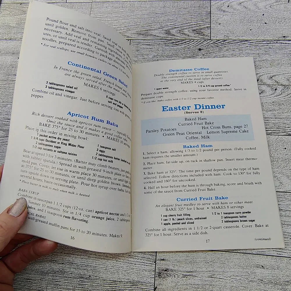 Occident King‎ Midas Easy Way Breads for Easy Way Menus Cookbook Booklet Peavy